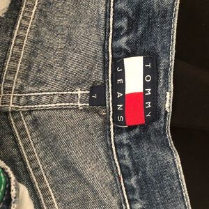 Denim tommy jean shorts